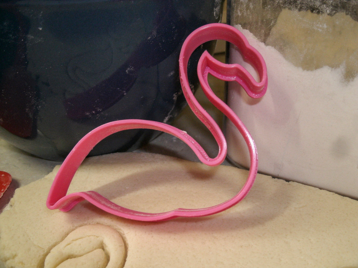 Flamingo Swan Water Bird Outline Cookie Cutter Made In USA PR646