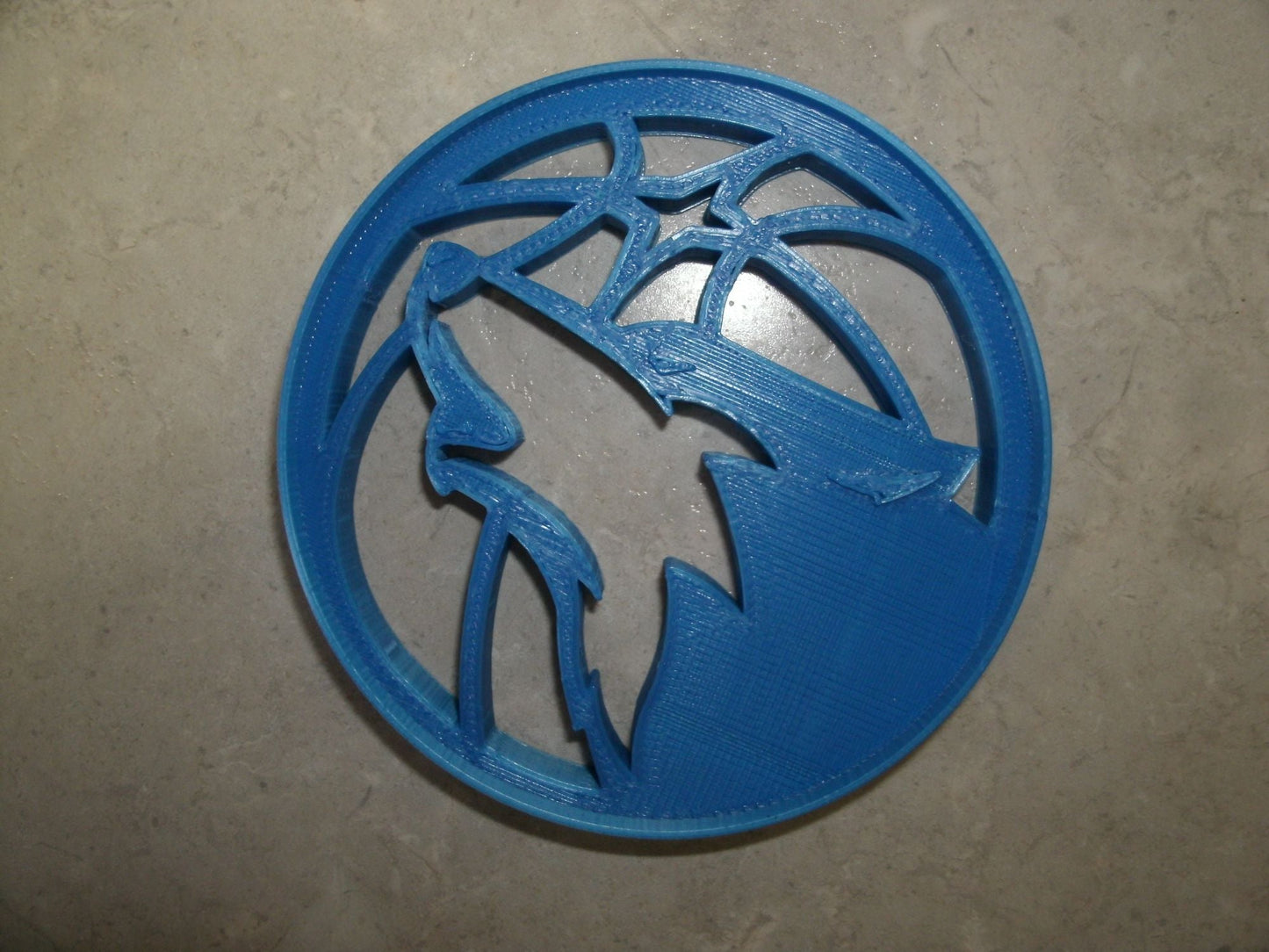 6x Minnesota Timberwolves Fondant Cutter Cupcake Topper 1.75 IN USA FD2761