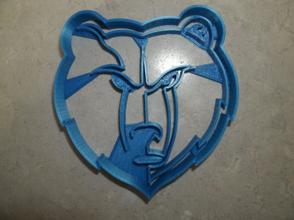Memphis Grizzlies Basketball Team Cookie Cutter Made In USA PR2768
