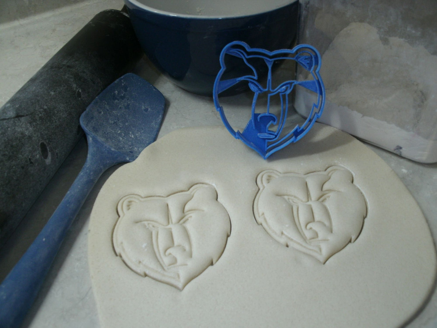 Memphis Grizzlies Basketball Team Cookie Cutter Made In USA PR2768