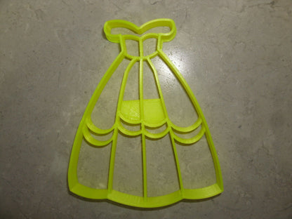 Belle Princess Dress Beauty and the Beast Cookie Cutter Made In USA PR2908