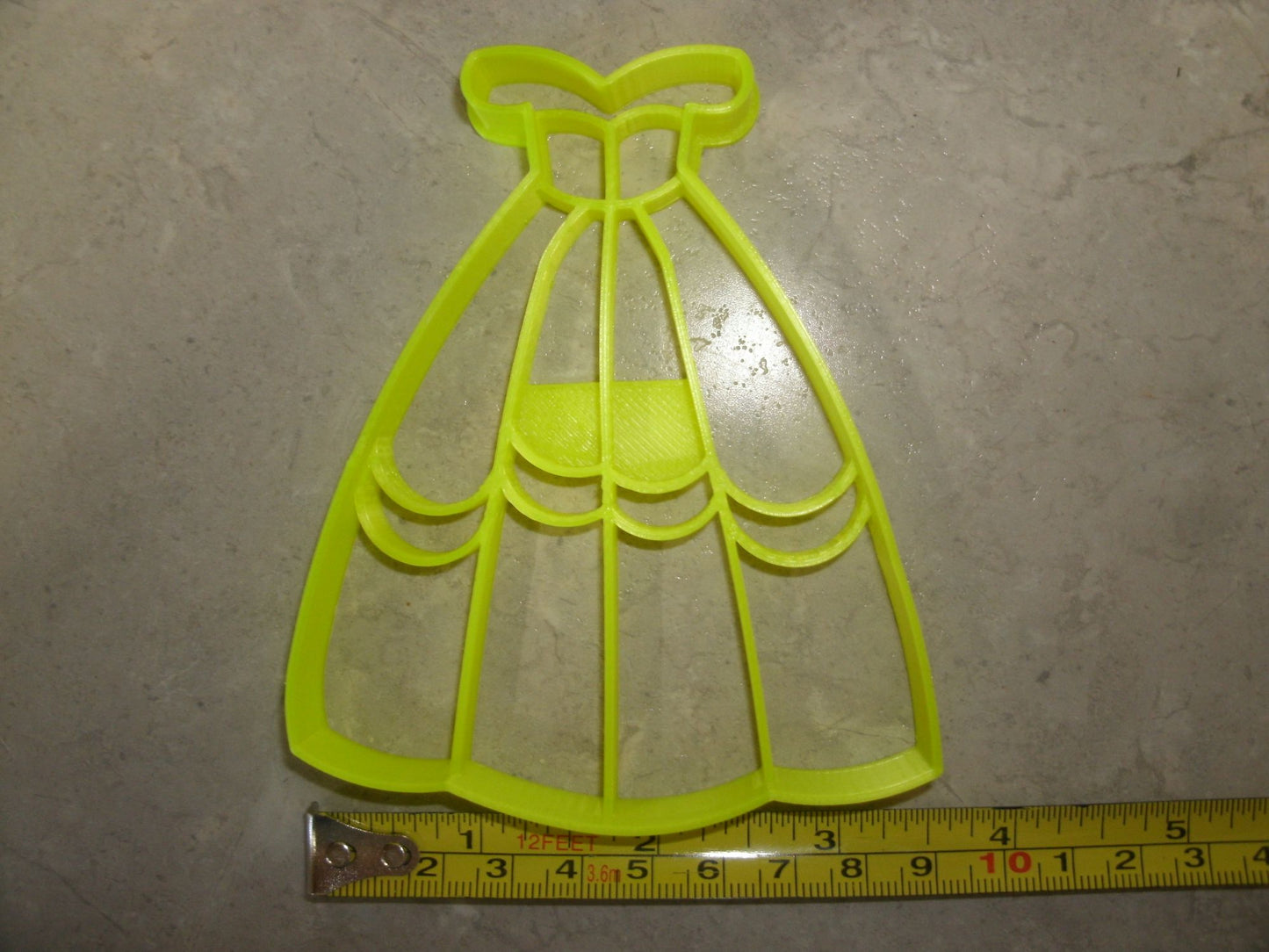 Belle Princess Dress Beauty and the Beast Cookie Cutter Made In USA PR2908