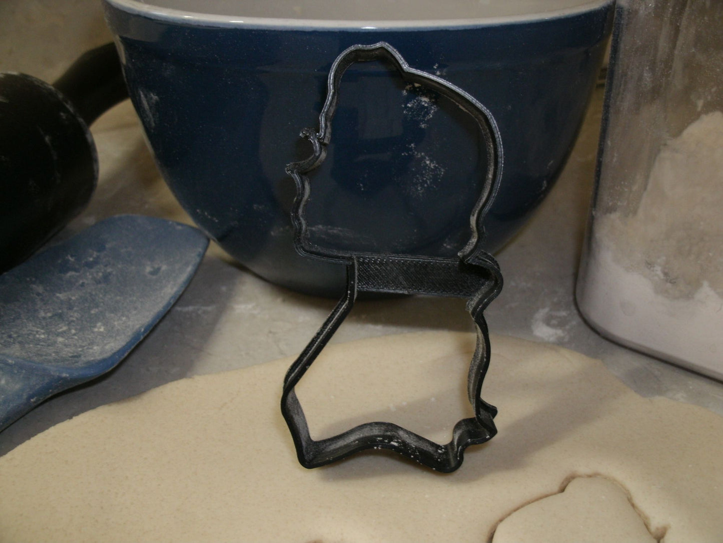 Belle Silhouette Beauty and The Beast Movie Cookie Cutter Made In USA PR2919