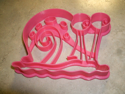 Gary The Snail Detailed Spongebob Cookie Cutter Made In USA PR569