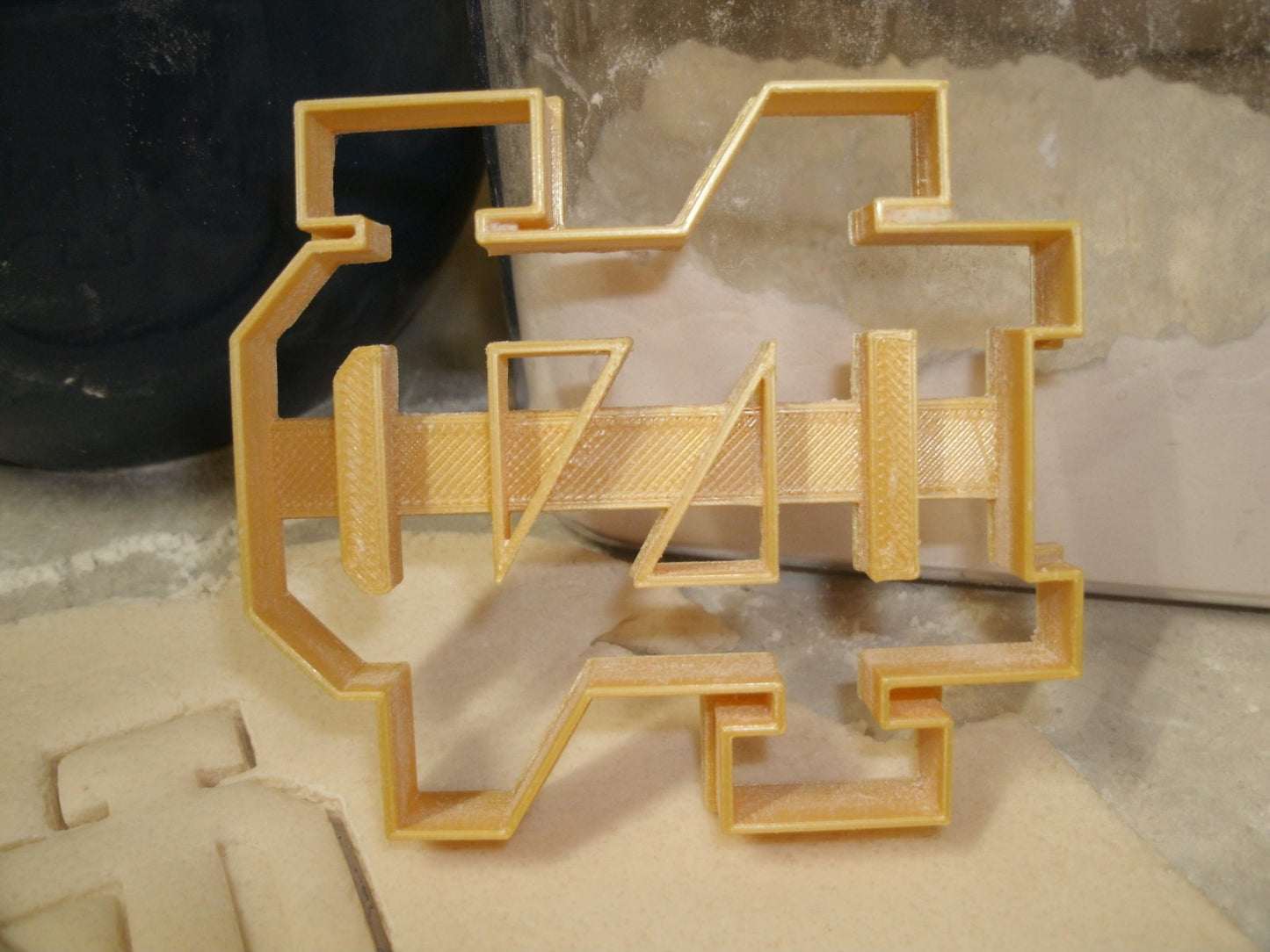 Notre Dame ND Letters Sports Football Cookie Cutter Made In USA PR499