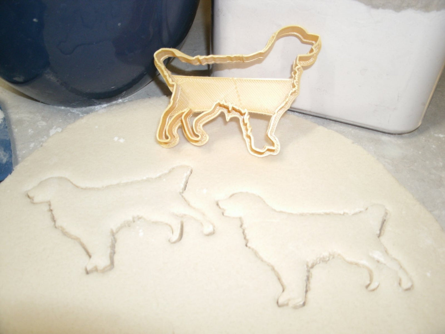 Golden Retriever Full Body Dog Outline Cookie Cutter Made In USA PR626