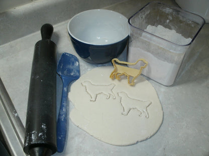 Golden Retriever Full Body Dog Outline Cookie Cutter Made In USA PR626
