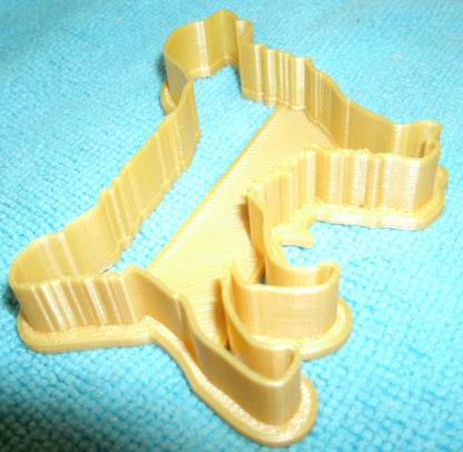 Golden Retriever Full Body Dog Outline Cookie Cutter Made In USA PR626