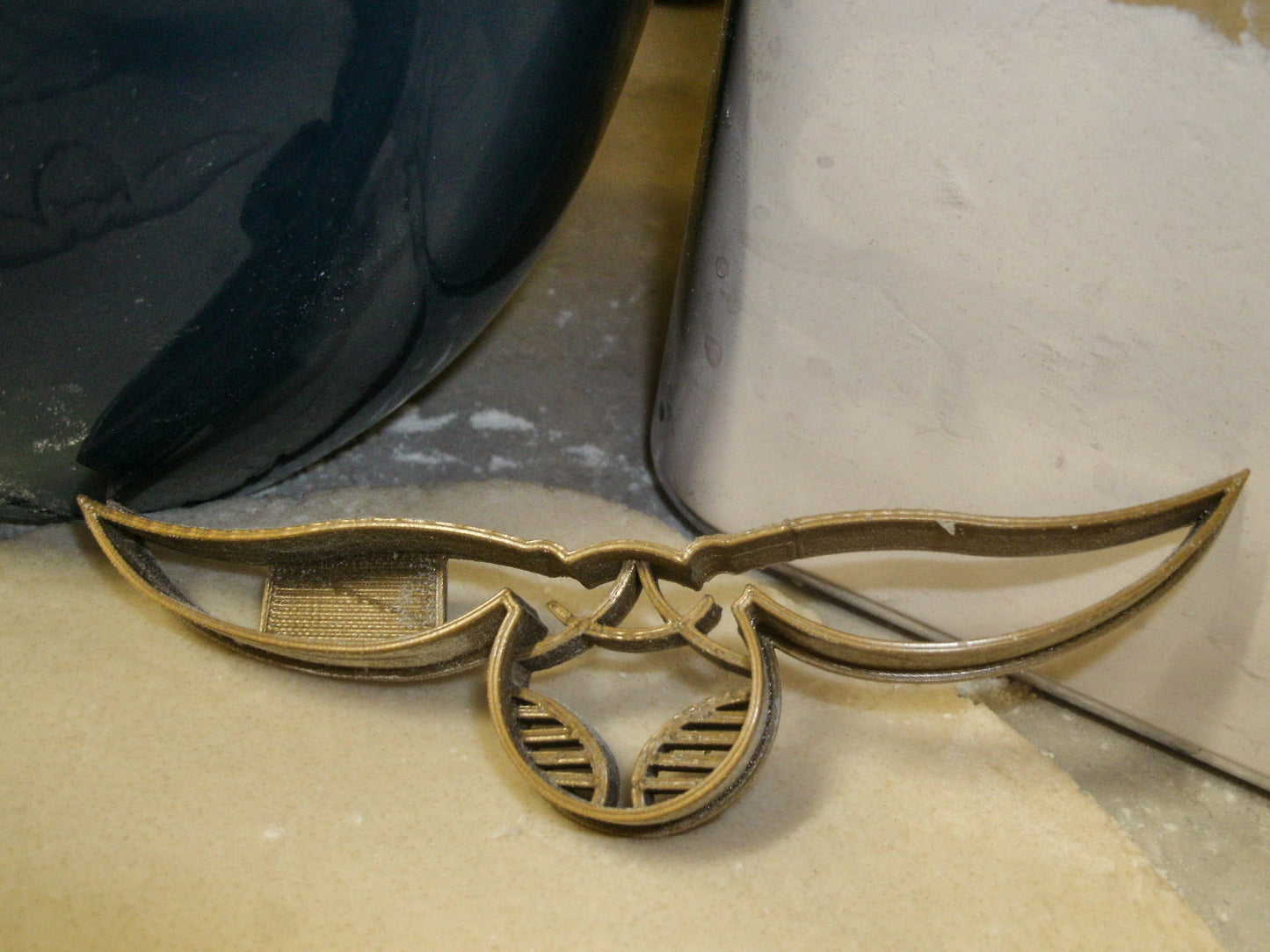 Golden Snitch Harry Potter Quidditch Ball Cookie Cutter Made In USA PR661