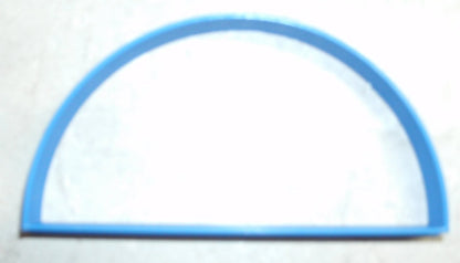 Half Circle Semi-Circle Shape Cookie Cutter Made In USA PR712