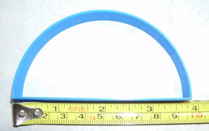 Half Circle Semi-Circle Shape Cookie Cutter Made In USA PR712
