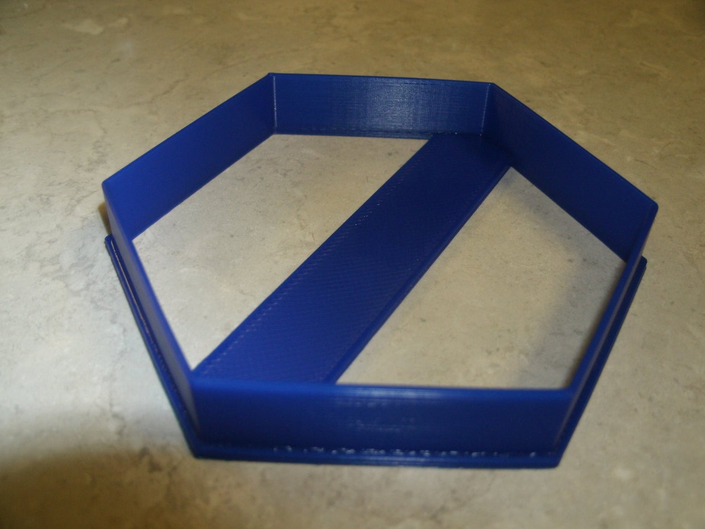 Hexagon 6 Sided Shape Outline Cookie Cutter Made In USA PR798