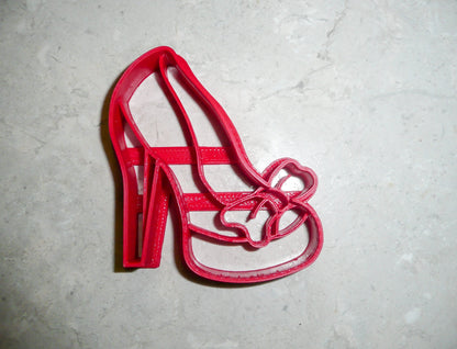 6x High Heel Shoe Fondant Cutter Cupcake Topper 1.75 IN USA FD263
