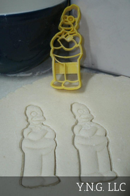 Homer Simpson Dad Simpsons Tv Show Cookie Cutter Made In USA PR567