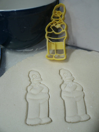 Homer Simpson Dad Simpsons Tv Show Cookie Cutter Made In USA PR567