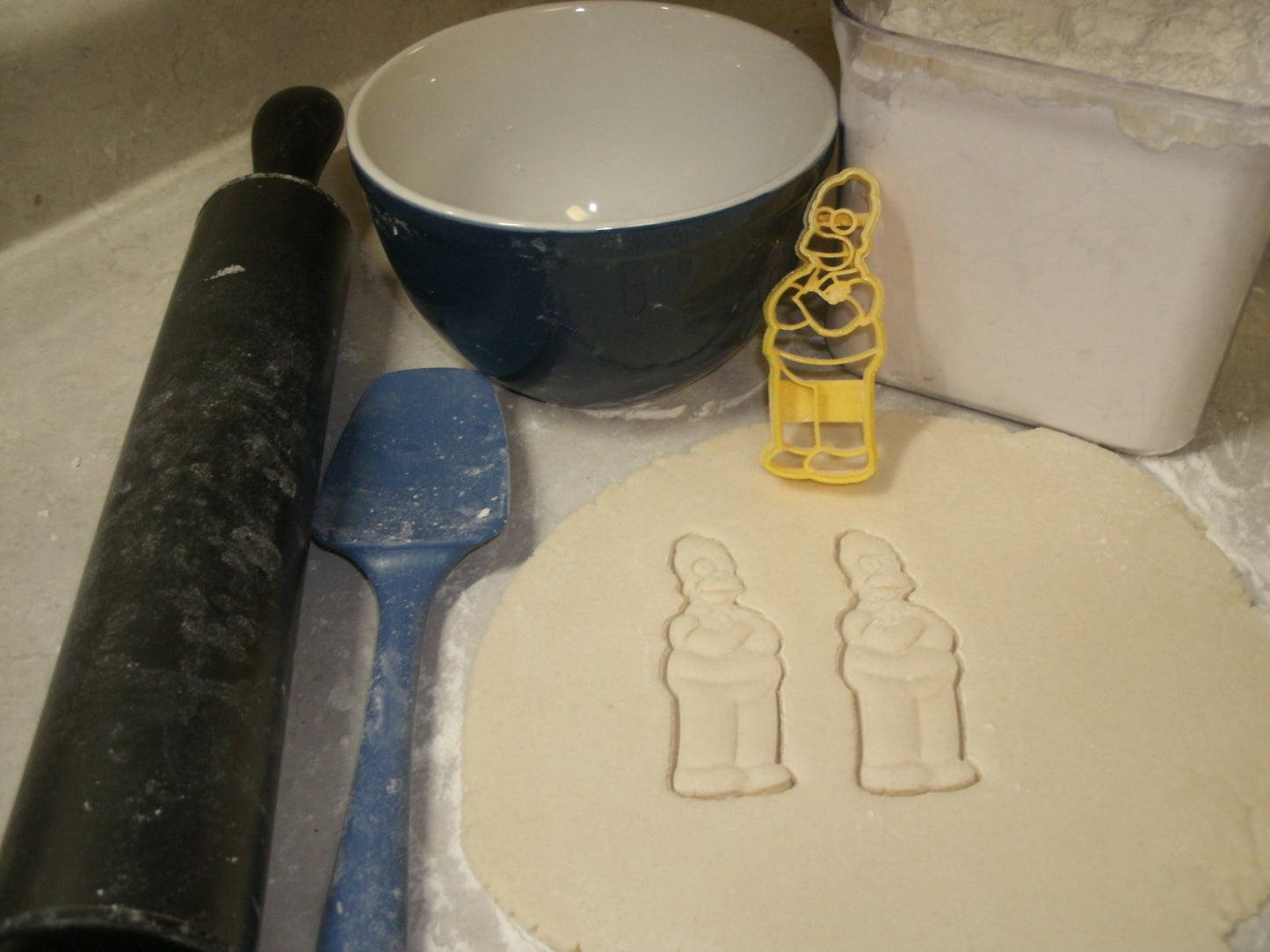 Homer Simpson Dad Simpsons Tv Show Cookie Cutter Made In USA PR567