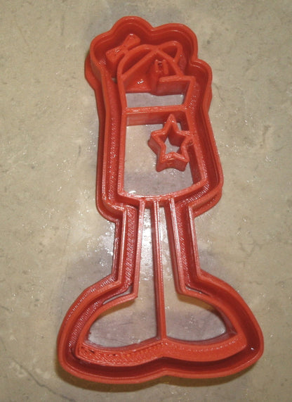 6x Homestar Runner Fondant Cutter Cupcake Topper 1.75 IN USA FD731