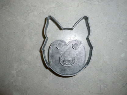 6x Husky Breed Dog Fondant Cutter Cupcake Topper 1.75 IN USA FD434