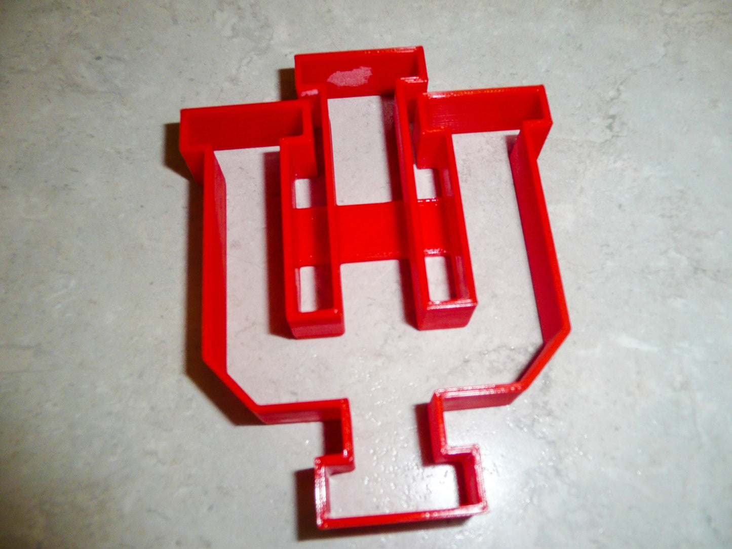 Indiana Hoosiers IU Letters Indiana University Cookie Cutter Made In USA PR992