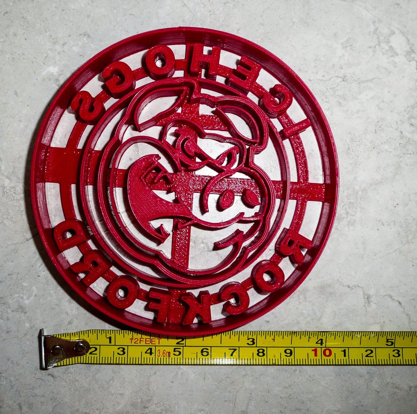 Rockford Icehogs AHL Ice Hockey Sports Cookie Cutter Made In USA PR945