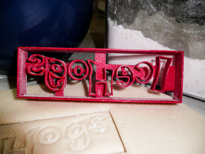 Rockford Icehogs AHL Hockey Name Cookie Cutter Made In USA PR946