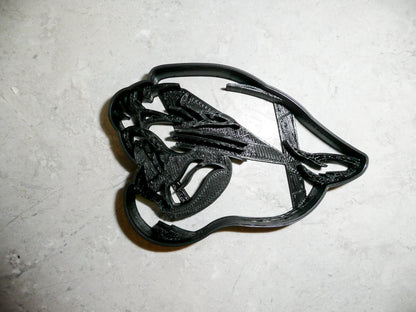 6x Jacksonville Jaguars Fondant Cutter Cupcake Topper 1.75 IN USA FD955