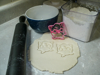 Jigglypuff Fairy Pokemon Pink Balloon Cookie Cutter Made In USA PR869