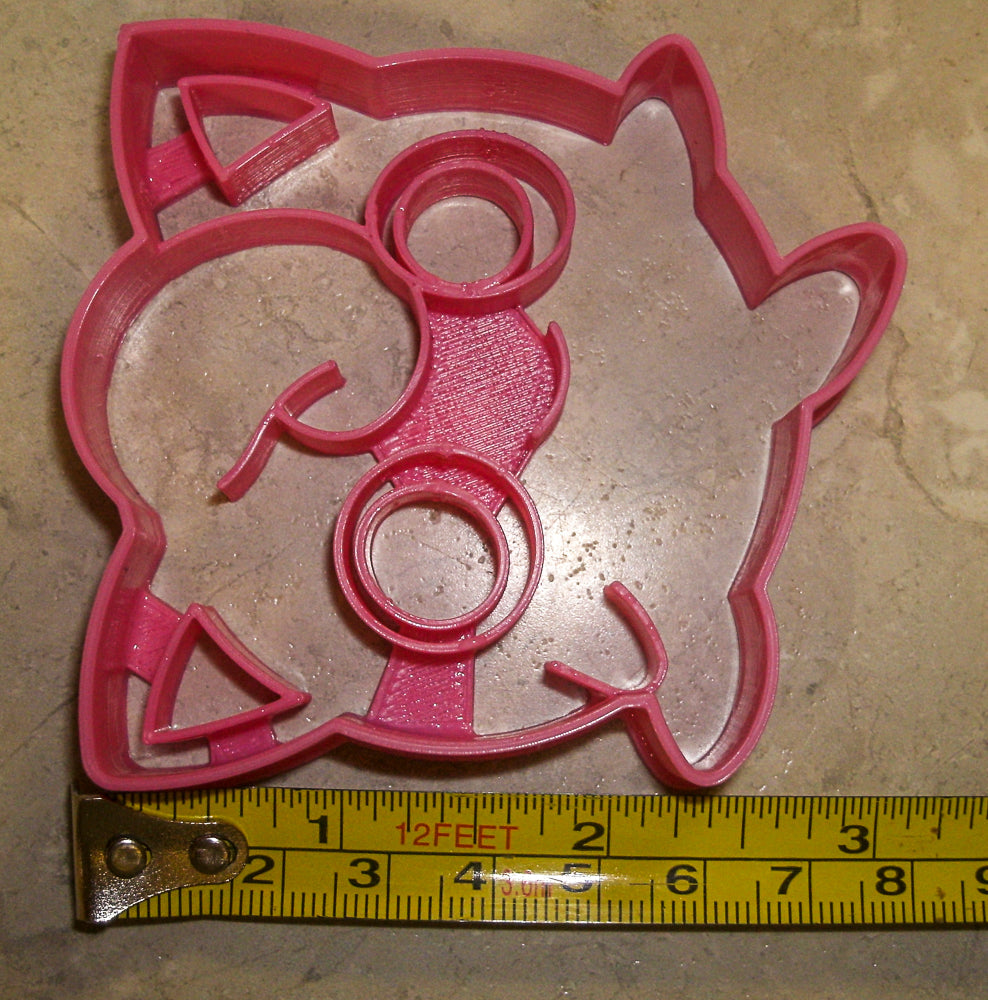 Jigglypuff Fairy Pokemon Pink Balloon Cookie Cutter Made In USA PR869