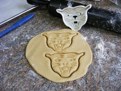 KVHS Kankakee Valley KV Cougar Face Cookie Cutter Made in USA PR315