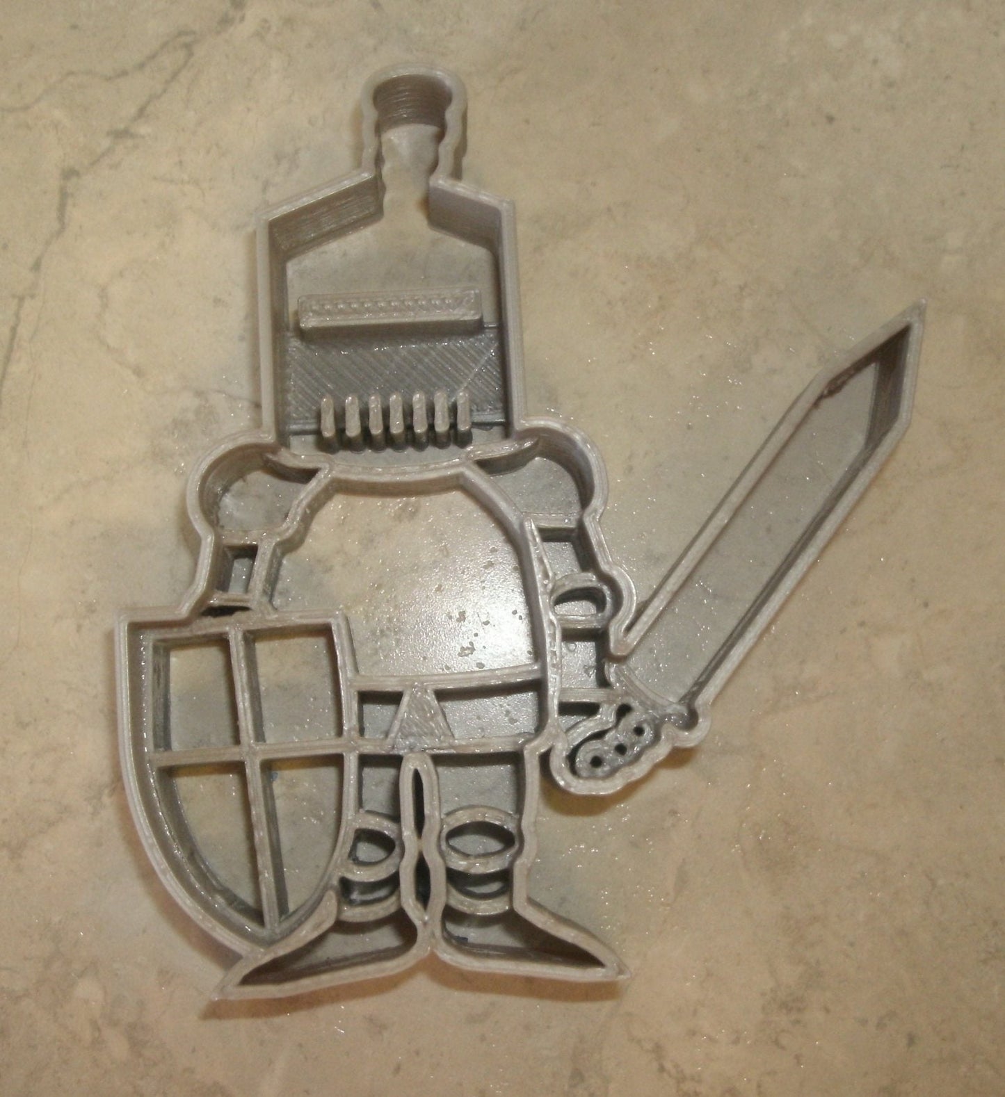 Knight in Shining Armor Sword and Shield Cookie Cutter Made In USA PR776