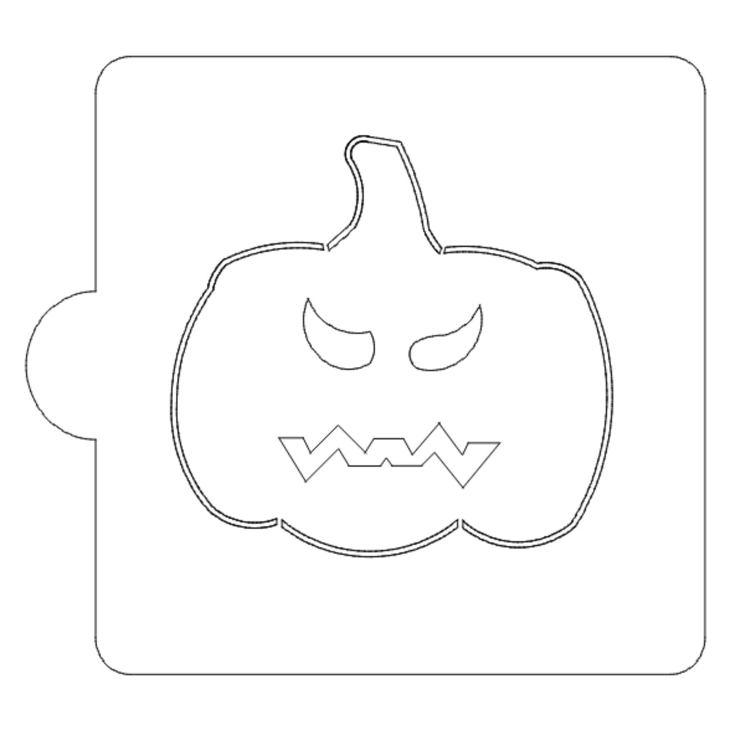 Jack O Lantern Halloween Stencil for Cookies or Cakes USA Made LS111