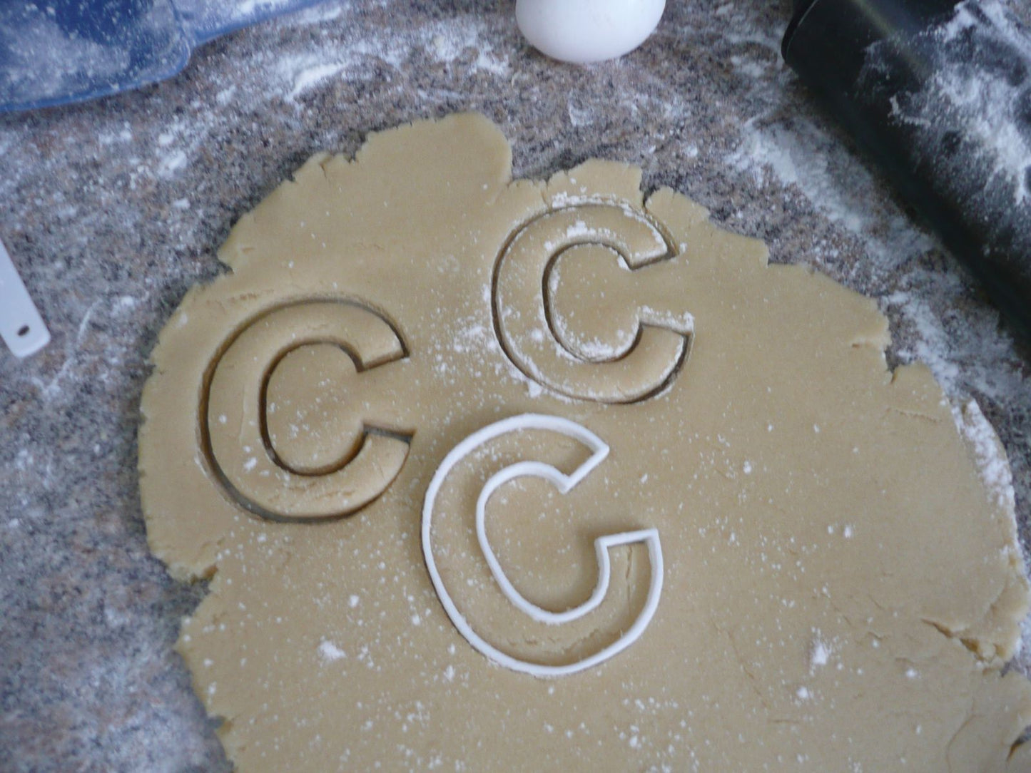 C Letter Alphabet Stencil And Cookie Cutter Set USA Made LSC107C