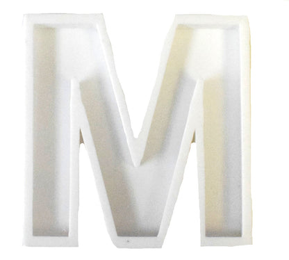 M Letter Alphabet Stencil And Cookie Cutter Set USA Made LSC107M