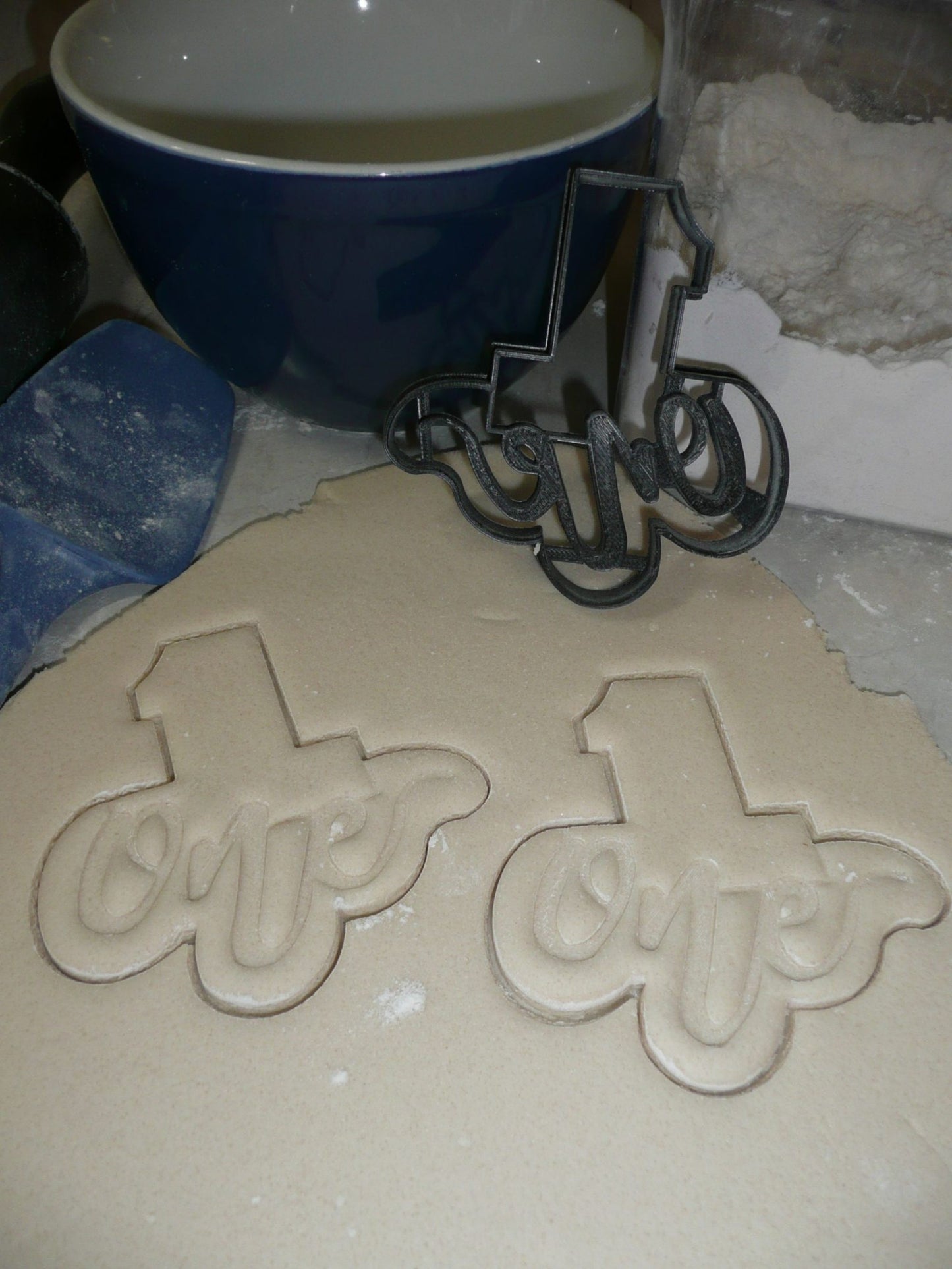 Number 1 Word Detailed Stencil And Cookie Cutter Set USA Made LSC2402