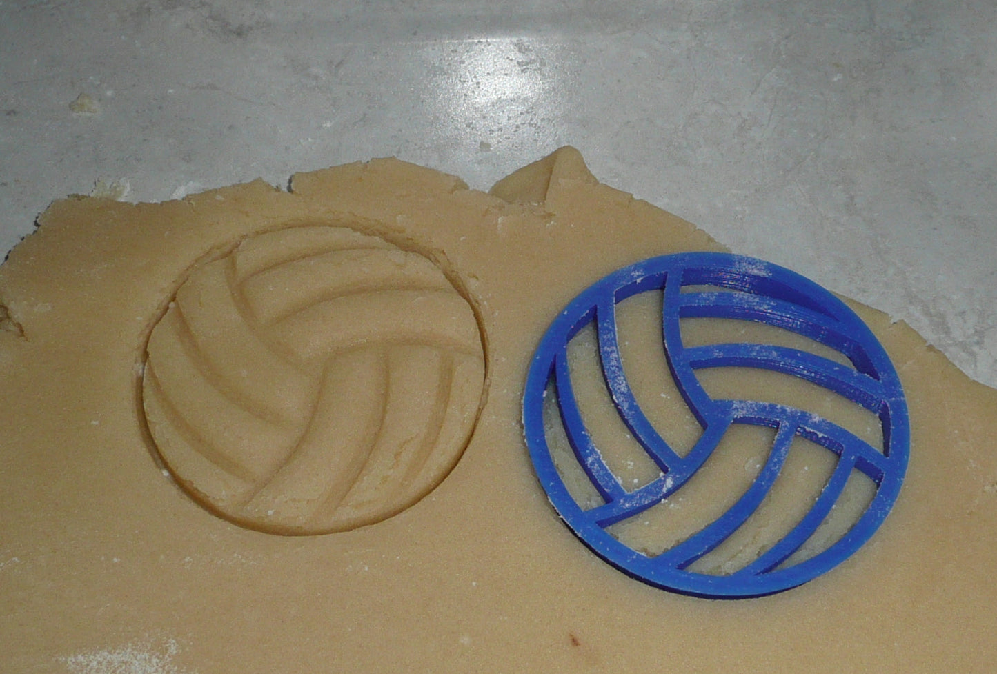 Volleyball Ball Sports Stencil And Cookie Cutter Set USA Made LSC270