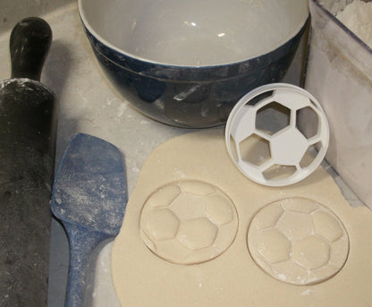 Soccer Ball Sports Stencil And Cookie Cutter Set USA Made LSC698