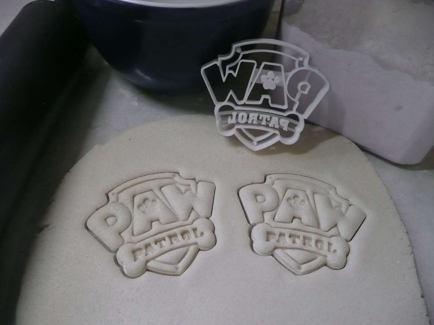 Paw Patrol Symbol Stencil And Cookie Cutter Set USA Made LSC789