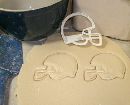 Football Helmet Sports Stencil And Cookie Cutter Set USA Made LSC821