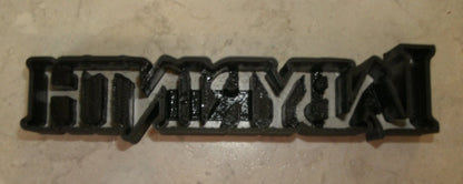 Labyrinth Fantasy Puppet Movie Title Cookie Cutter Made In USA PR807
