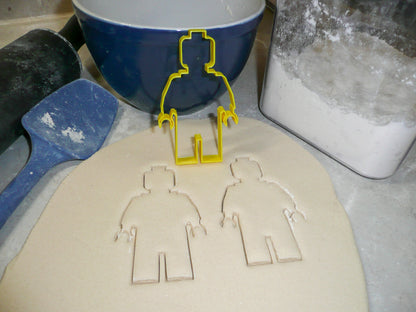 LEGO Compatible Person Block Character Cookie Cutter Made In USA PR450