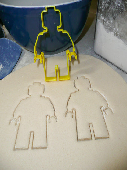 LEGO Compatible Person Block Character Cookie Cutter Made In USA PR450