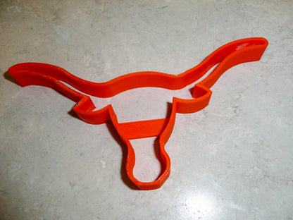 Texas Longhorns University Of Austin Sports Logo Cookie Cutter Made In USA PR990