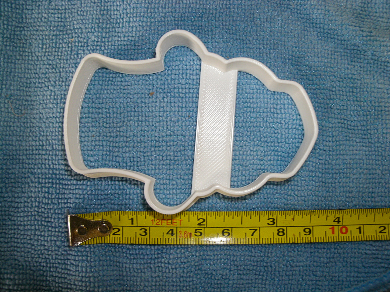 Skull With Top Hat Male Halloween Tattoo Cookie Cutter Made In USA PR853