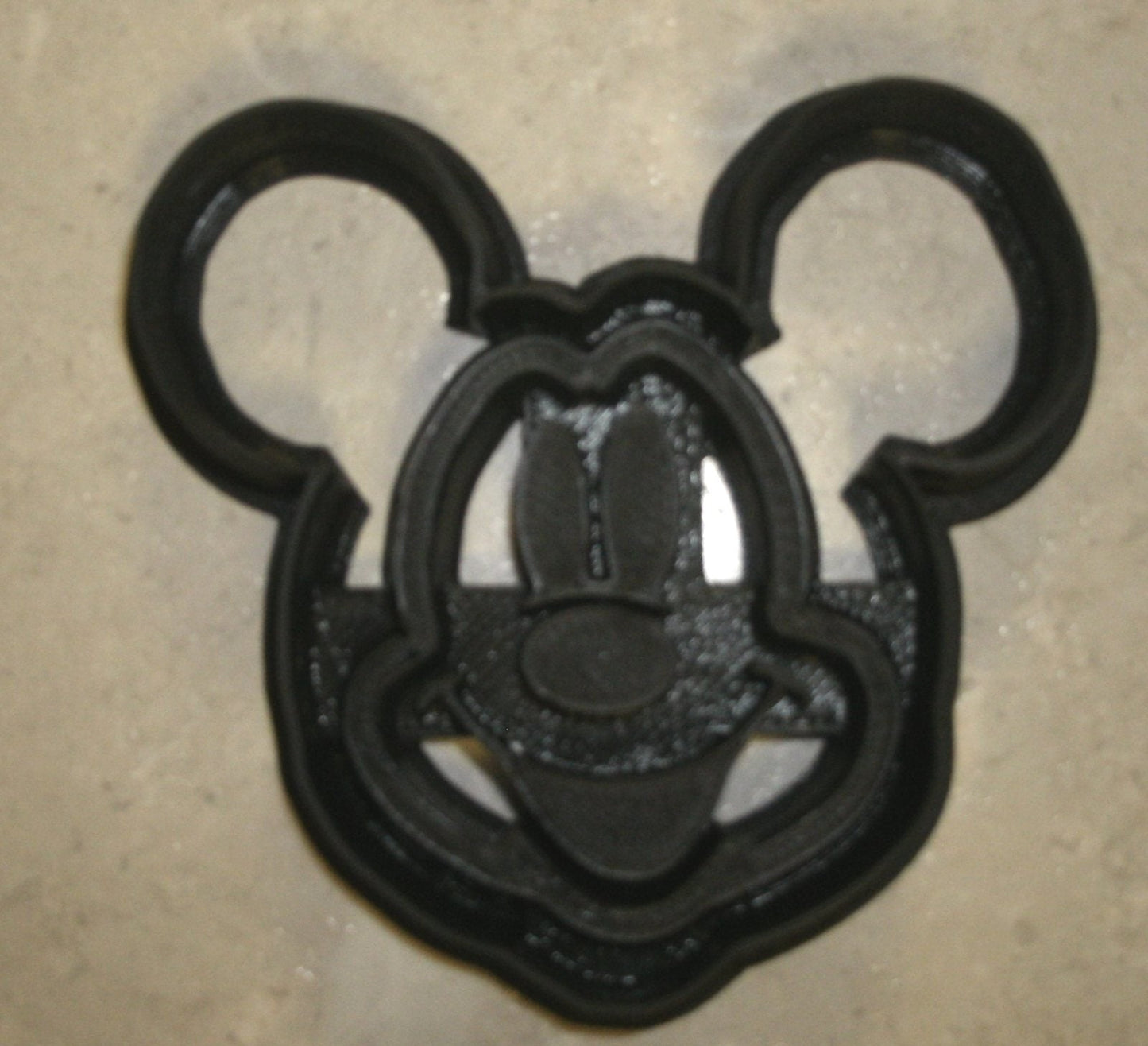 Mickey Mouse Face With Details Disney Cookie Cutter Made In USA PR758S