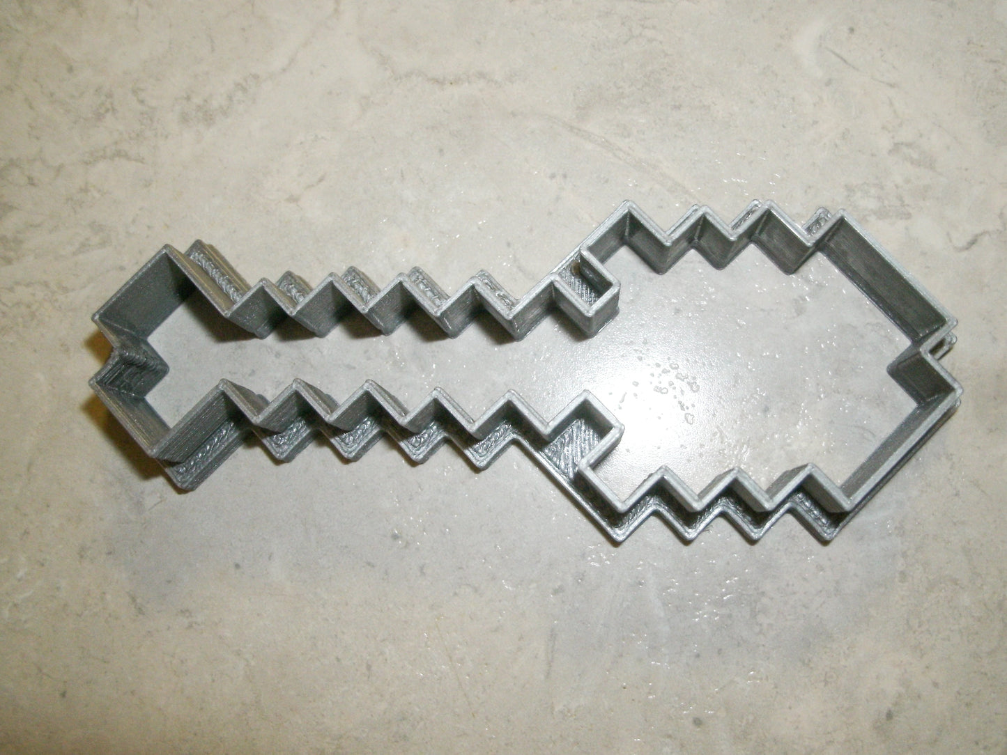 6x Minecraft Shovel Fondant Cutter Cupcake Topper 1.75 IN USA FD515