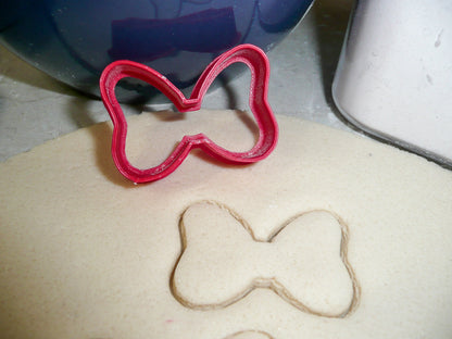 Minnie Mouse Bow Cartoon Character Cookie Cutter Made In USA PR305