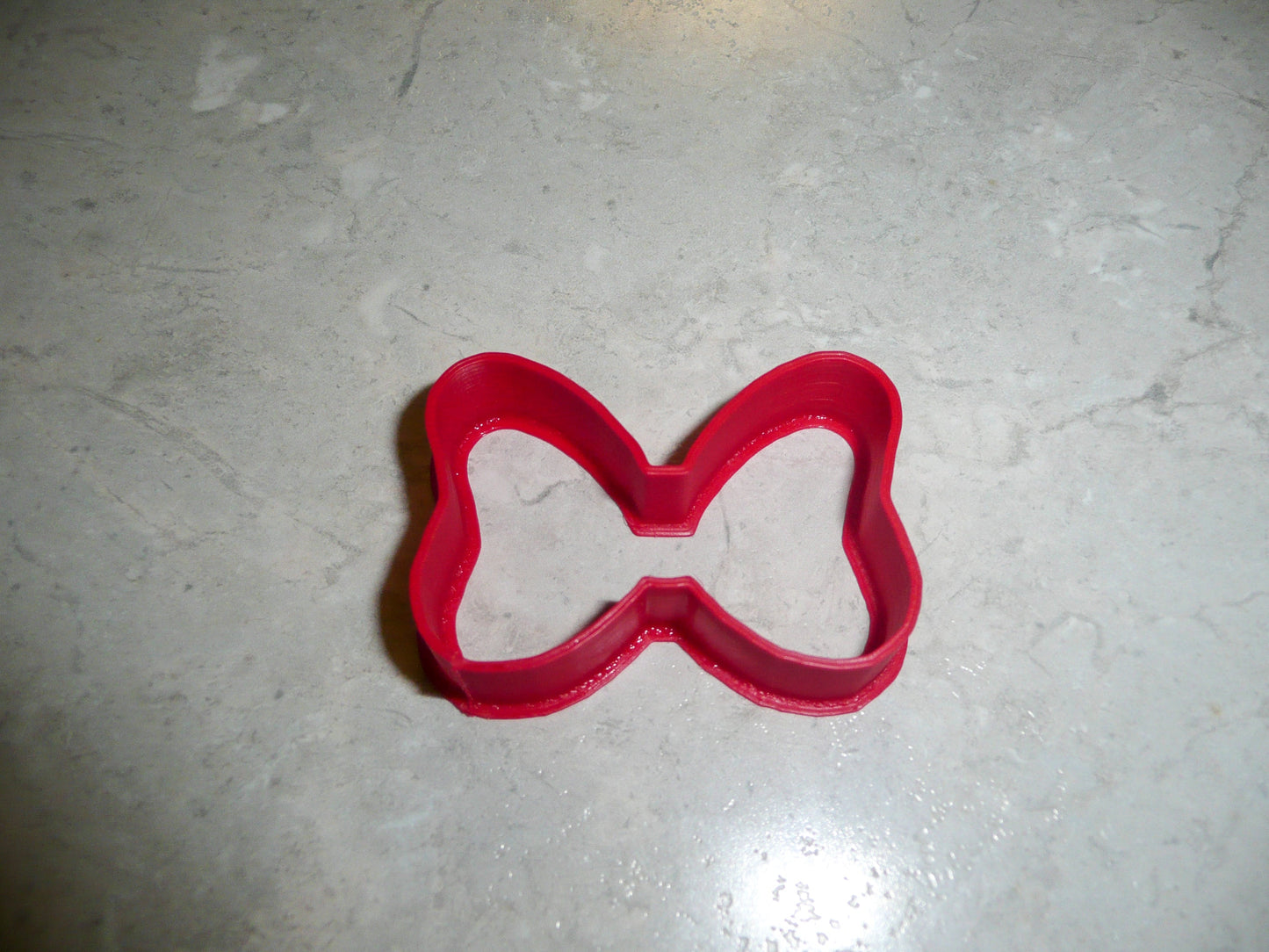 6x Minnie Mouse's Bow Fondant Cutter Cupcake Topper 1.75 IN USA FD305