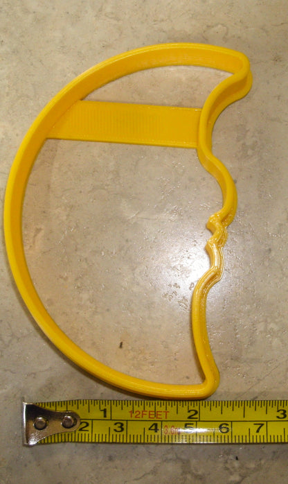 Moon Half-Moon Man Face Crescent Lunar Cookie Cutter Made In USA PR834