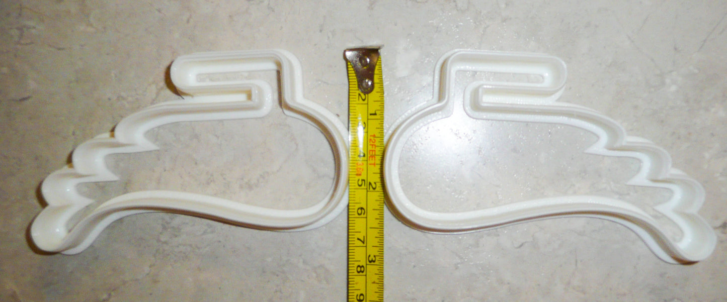 Angel Wings Set Of 2 Hanging Mug Coffee Cocoa Cookie Cutter Made In USA PR994