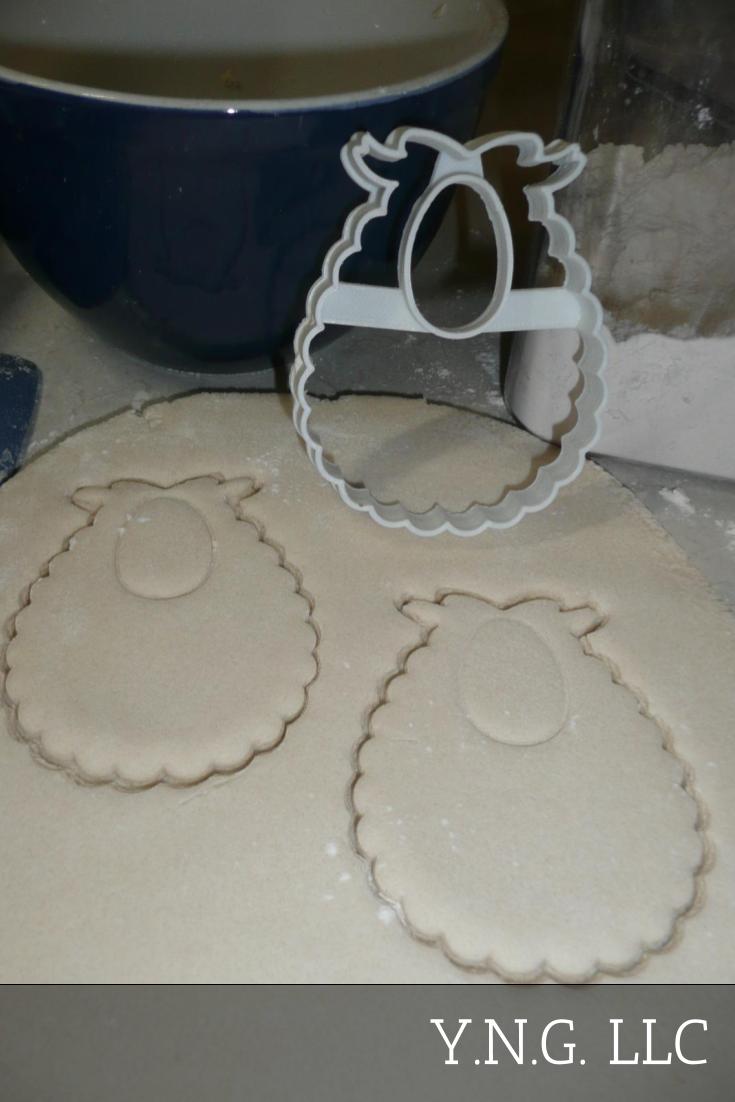 Bib Food Feeding Drool Cover Baby Shower Cookie Cutter Made In USA PR2461